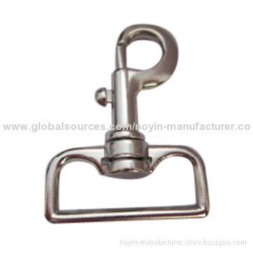 Solid dog hook with high quality, with zinc alloy material